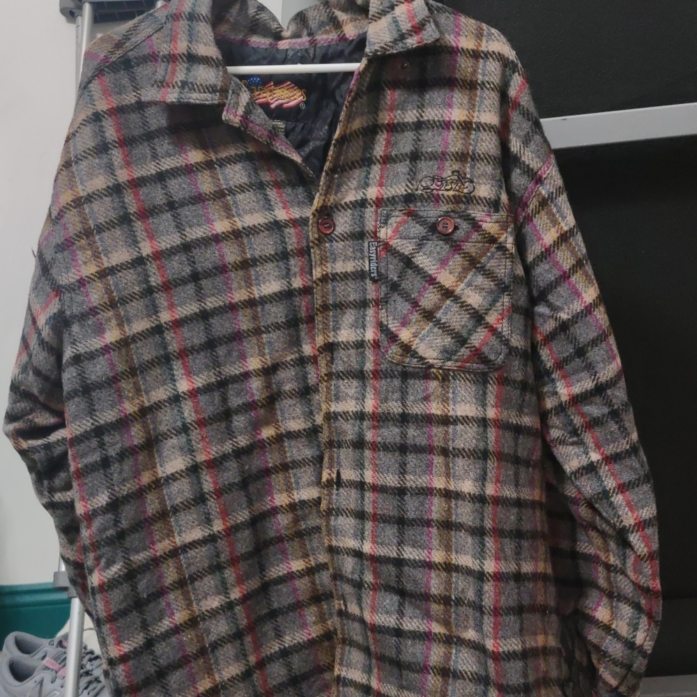 Easyriders motorcycle wool jacket large